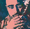 2Pac Tupac Shakur Stylised Pop Art - Rapper - Poster | Canvas Wall Art Print