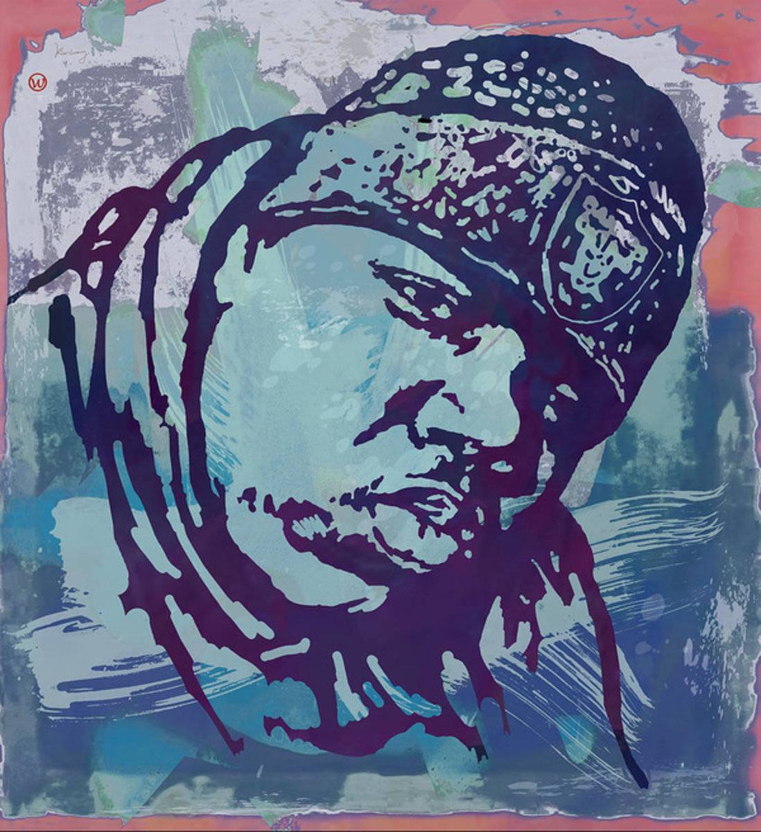Biggie Smalls Modern Etching Art - Rapper - Poster | Canvas Wall Art Print