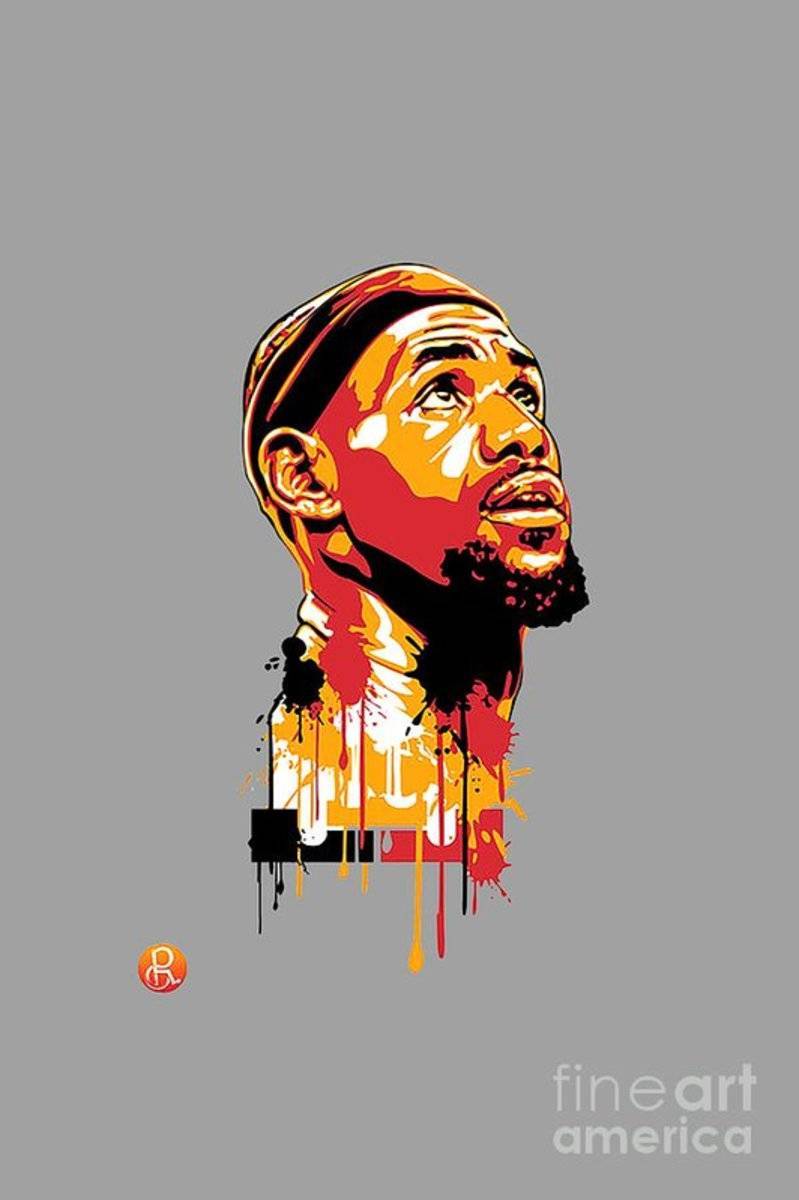 Lebron James - Poster | Canvas Wall Art Print