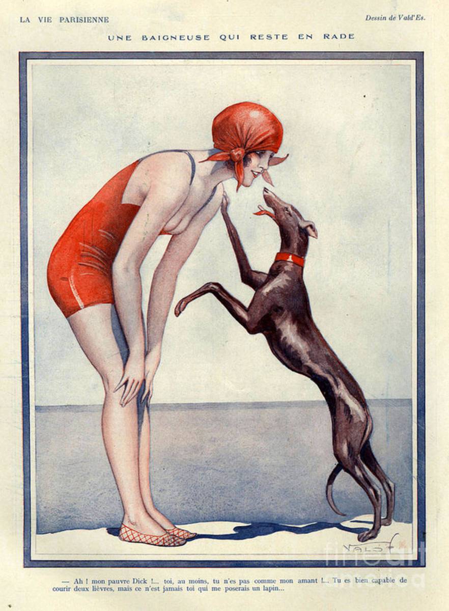1920S France La Vie Parisienne Magazine - Poster | Canvas Wall Art Print