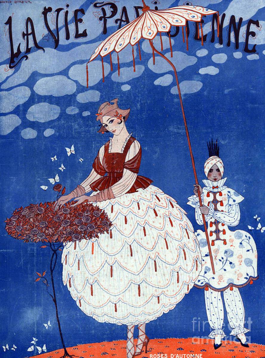 1920S France La Vie Parisienne Magazine - Poster | Canvas Wall Art Print