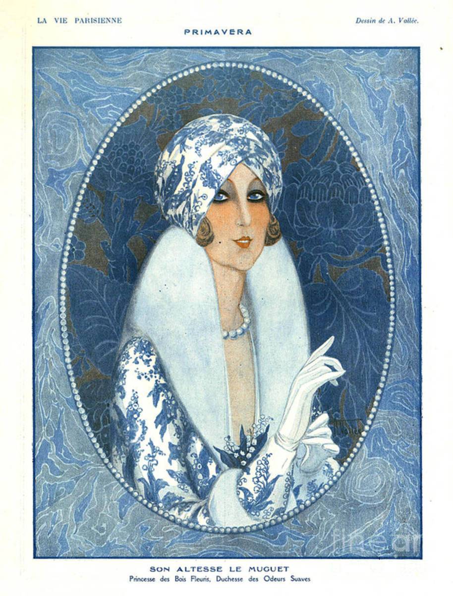 1920S France La Vie Parisienne Magazine - Poster | Canvas Wall Art Print