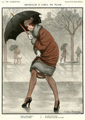 1920S France La Vie Parisienne Magazine - Poster | Canvas Wall Art Print