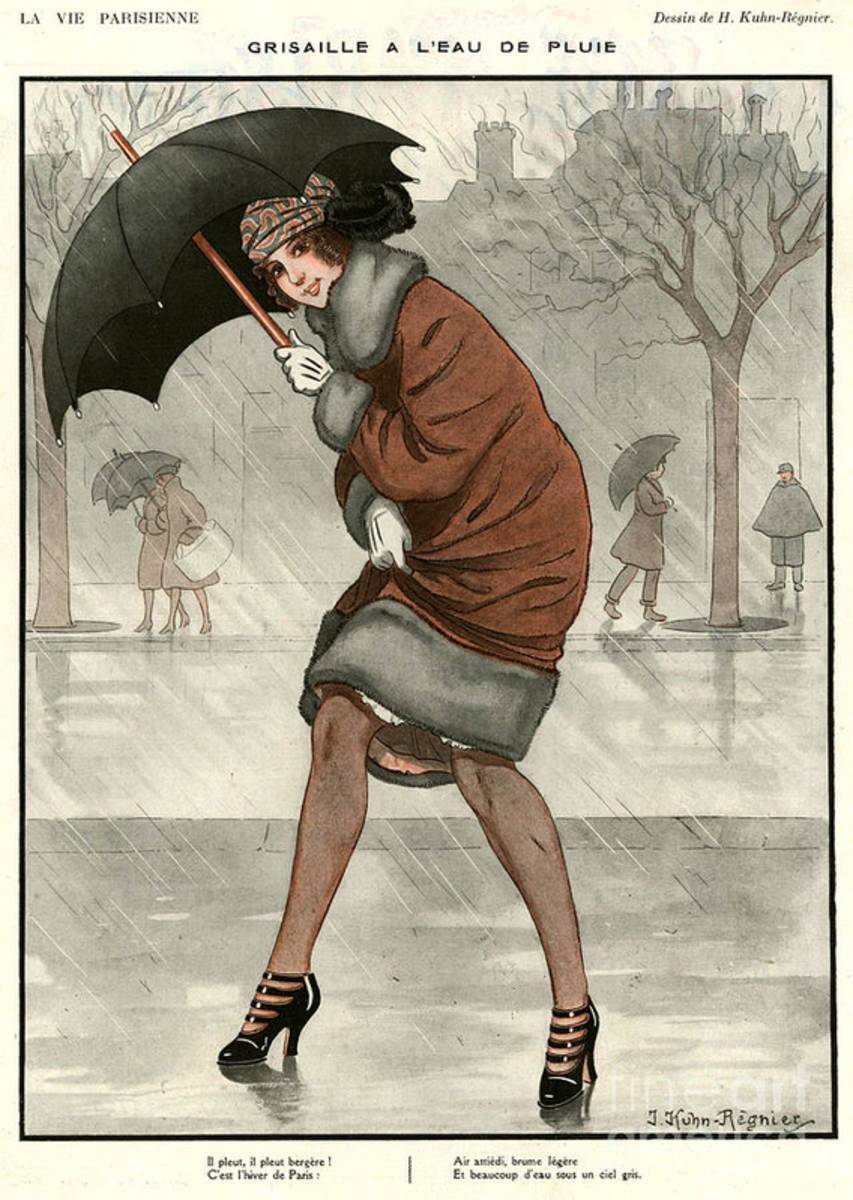 1920S France La Vie Parisienne Magazine - Poster | Canvas Wall Art Print