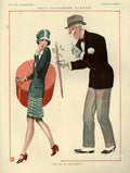 1920S France La Vie Parisienne Magazine - Poster | Canvas Wall Art Print