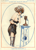 1920S France La Vie Parisienne Magazine - Poster | Canvas Wall Art Print
