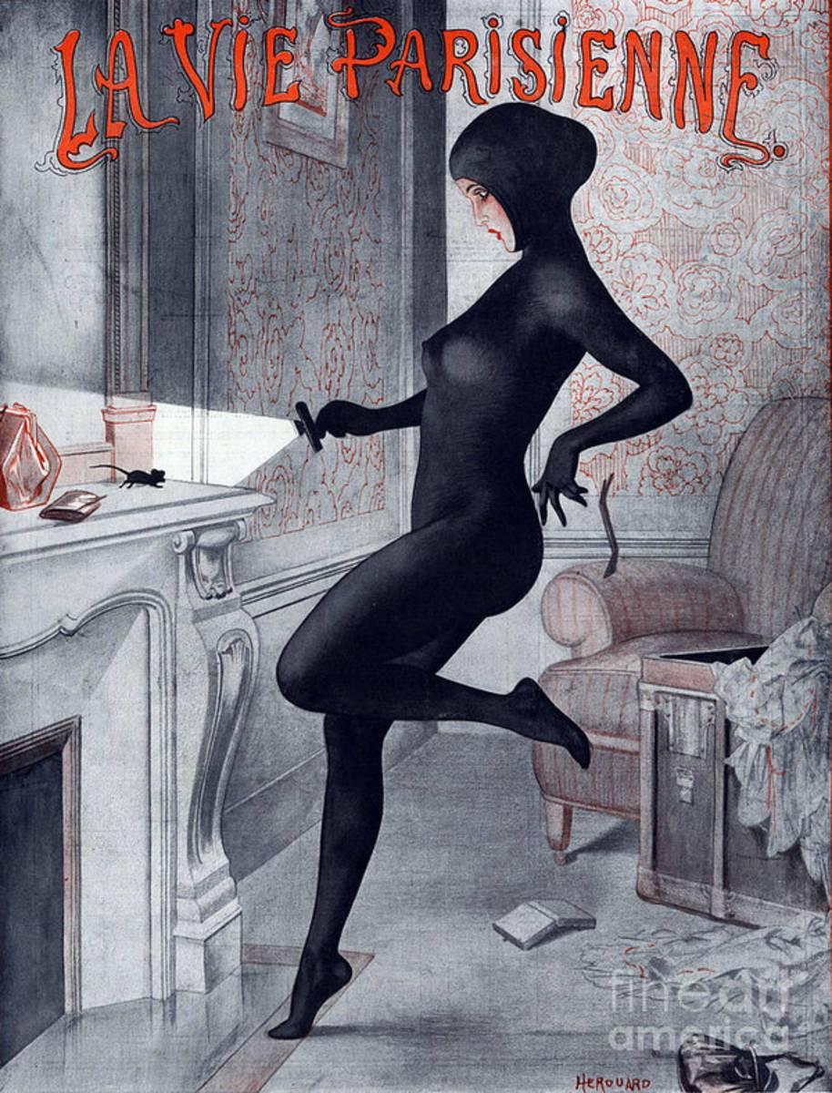 1920S France La Vie Parisienne Magazine - Poster | Canvas Wall Art Print
