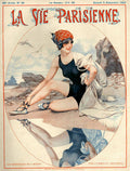 1920S France La Vie Parisienne Magazine - Poster | Canvas Wall Art Print