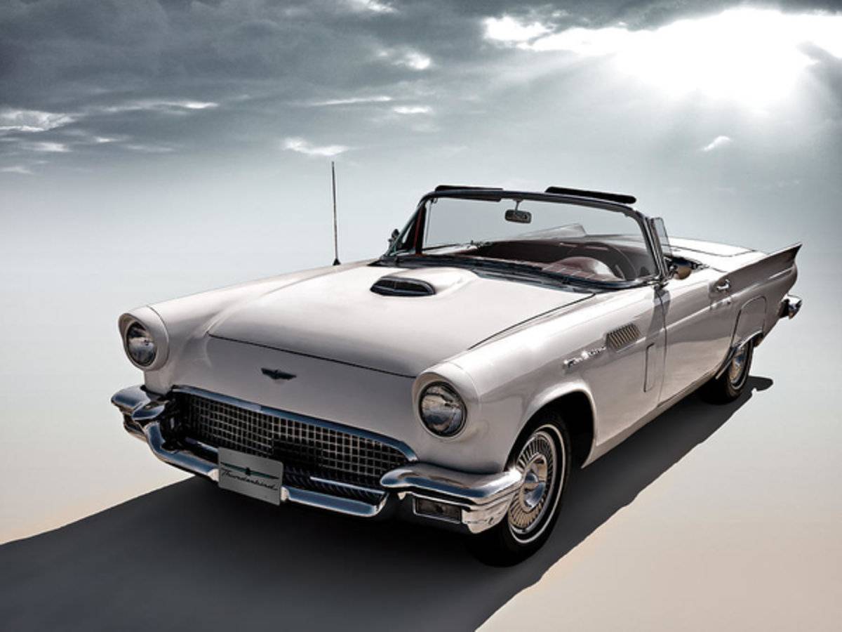 57 T-Bird - Poster | Canvas Wall Art Print