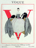 A Vogue Magazine Cover Of A Woman - Poster | Canvas Wall Art Print