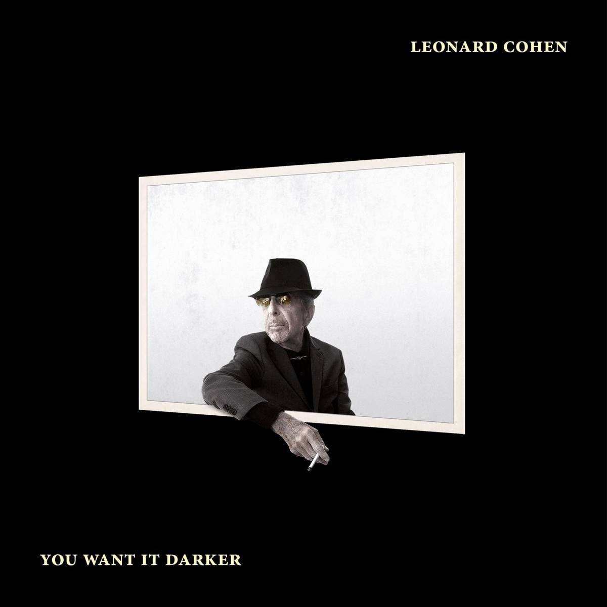 You Want It Darker - Leonard Cohen - Poster | Canvas Wall Art Print