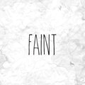 Faint - Bilmuri - Poster | Canvas Wall Art Print