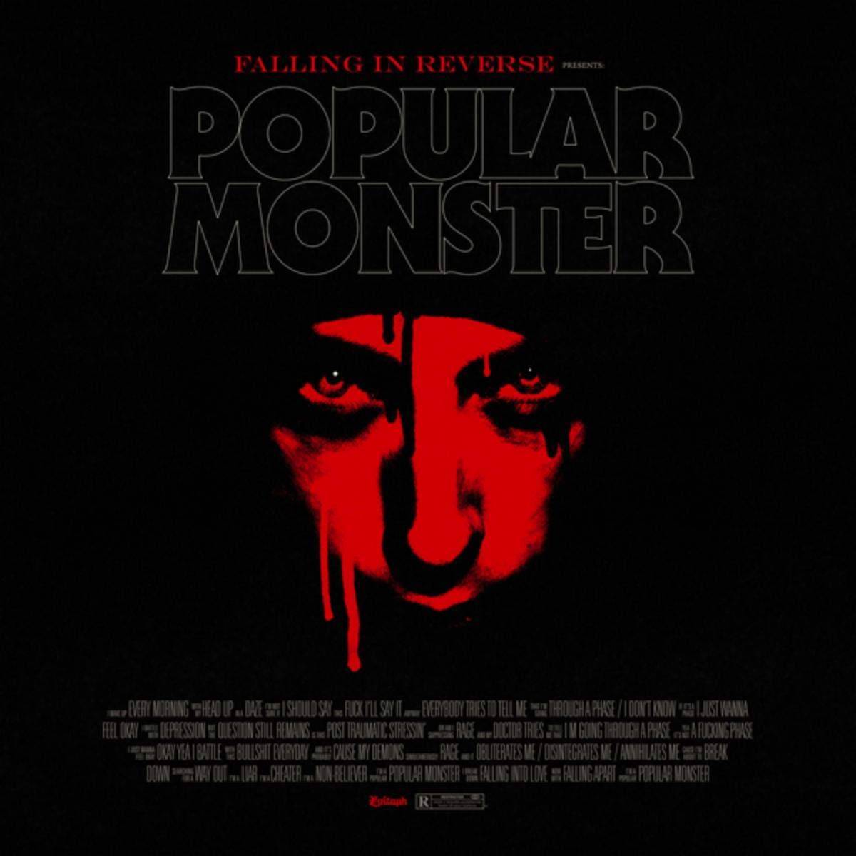 Popular Monster - Falling In Reverse - Poster | Canvas Wall Art Print