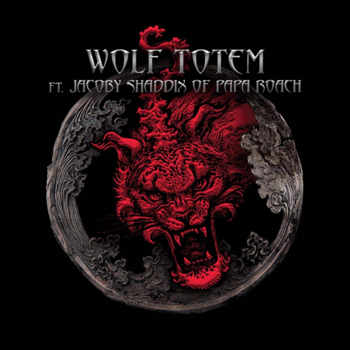 Wolf Totem (Feat. Jacoby Shaddix Of Papa Roach) - The Hu Featuring Papa Roach - Poster | Canvas Wall Art Print