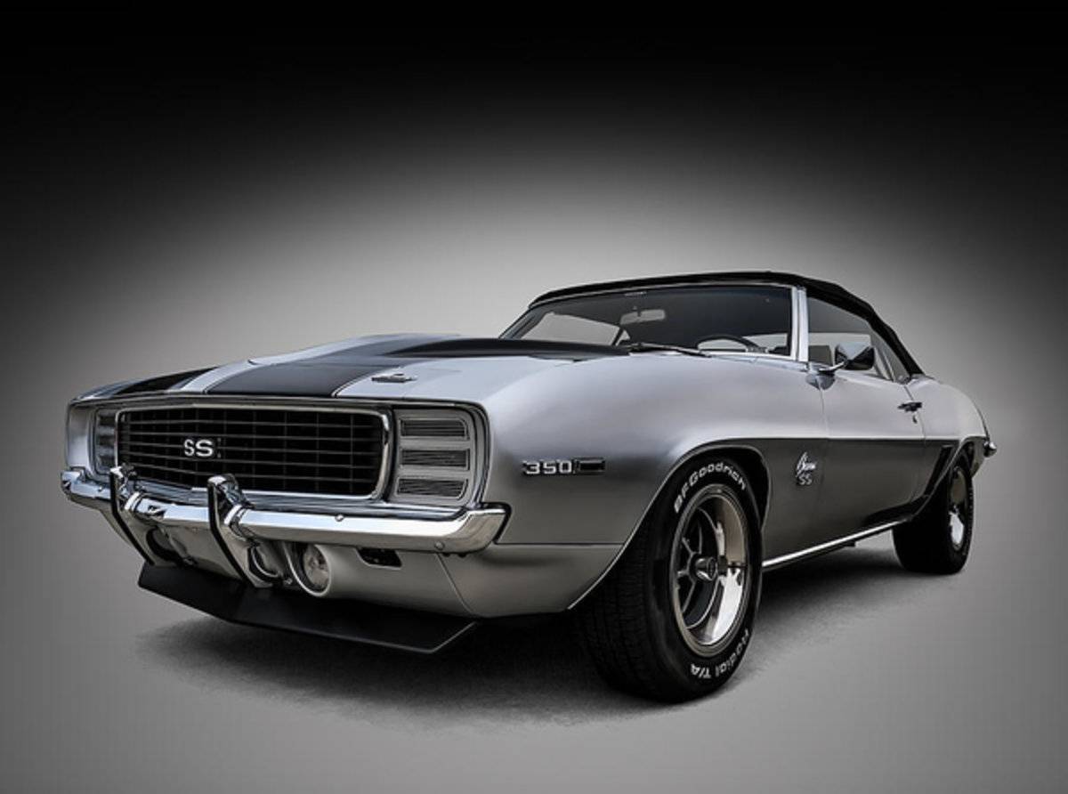 69 Camaro Ss - Poster | Canvas Wall Art Print