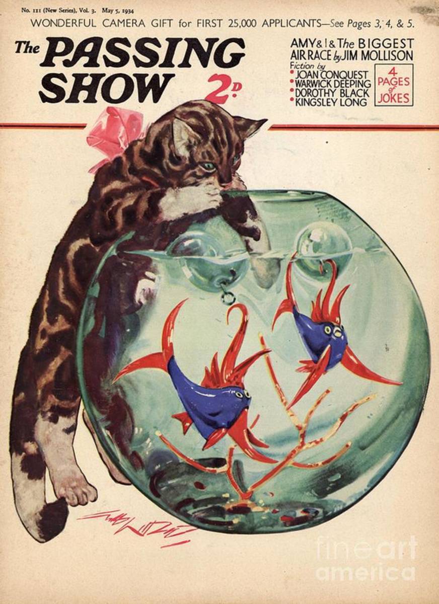 1930S,Uk,The Passing Show,Magazine Cover - Poster | Canvas Wall Art Print
