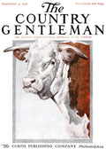 Cover Of Country Gentleman Agricultural - Poster | Canvas Wall Art Print