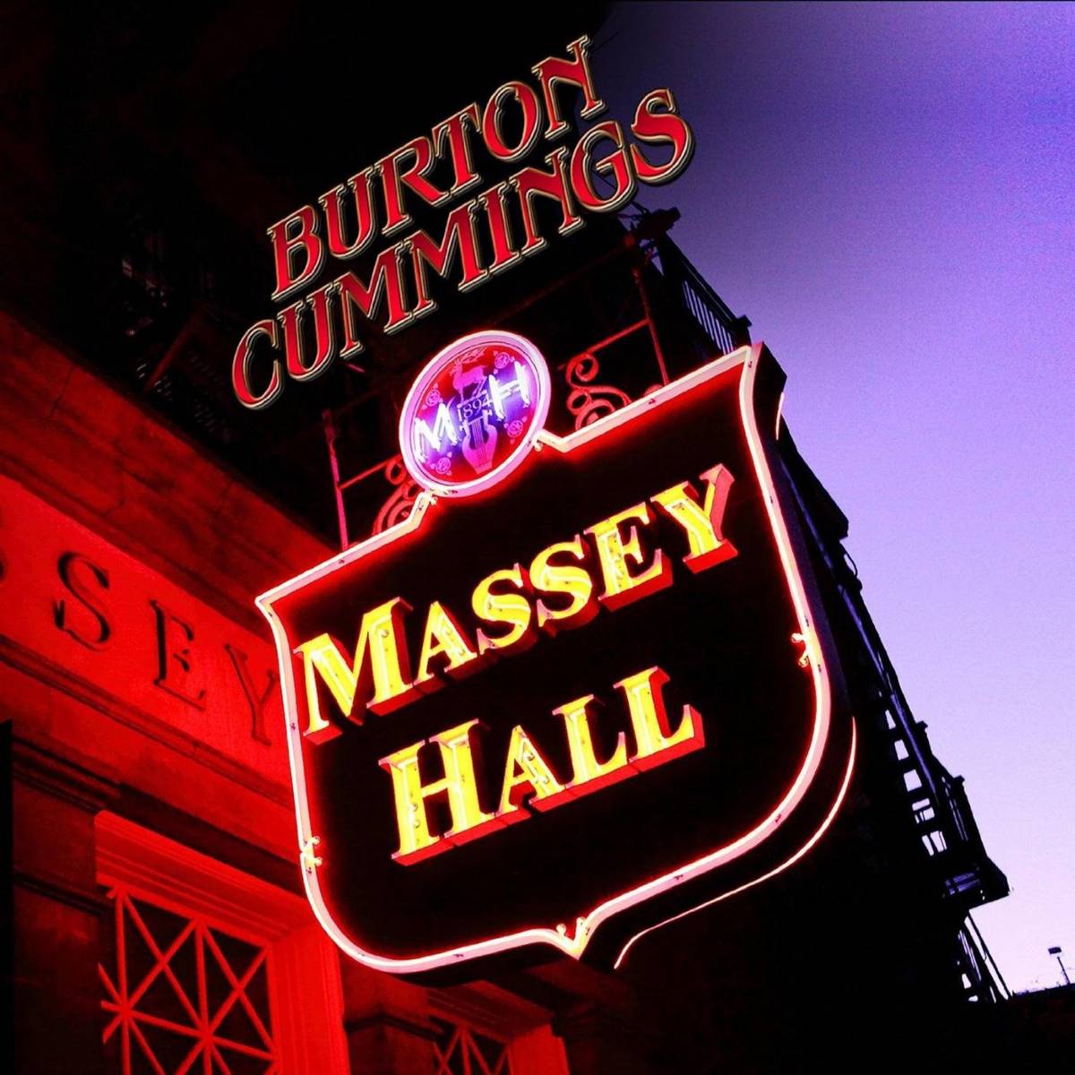 Massey Hall - Burton Cummings - Poster | Canvas Wall Art Print