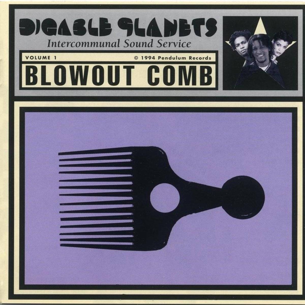 Blowout Comb - Digable Planets - Poster | Canvas Wall Art Print