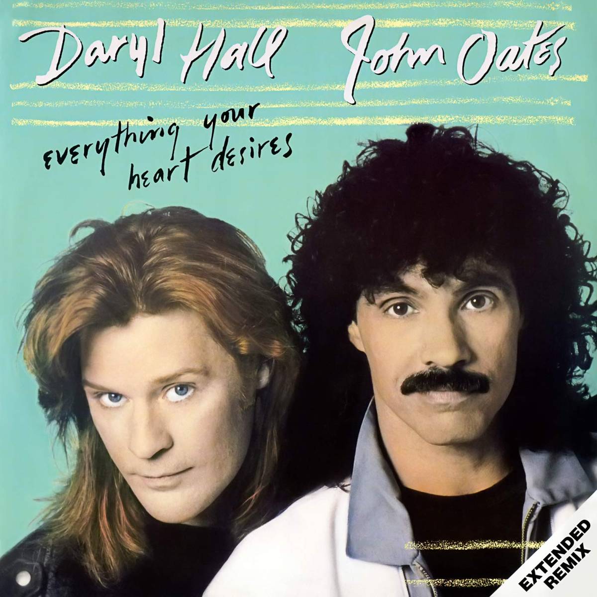 Everything Your Heart Desires Ep (Remixes) - Hall And Oates - Poster | Canvas Wall Art Print