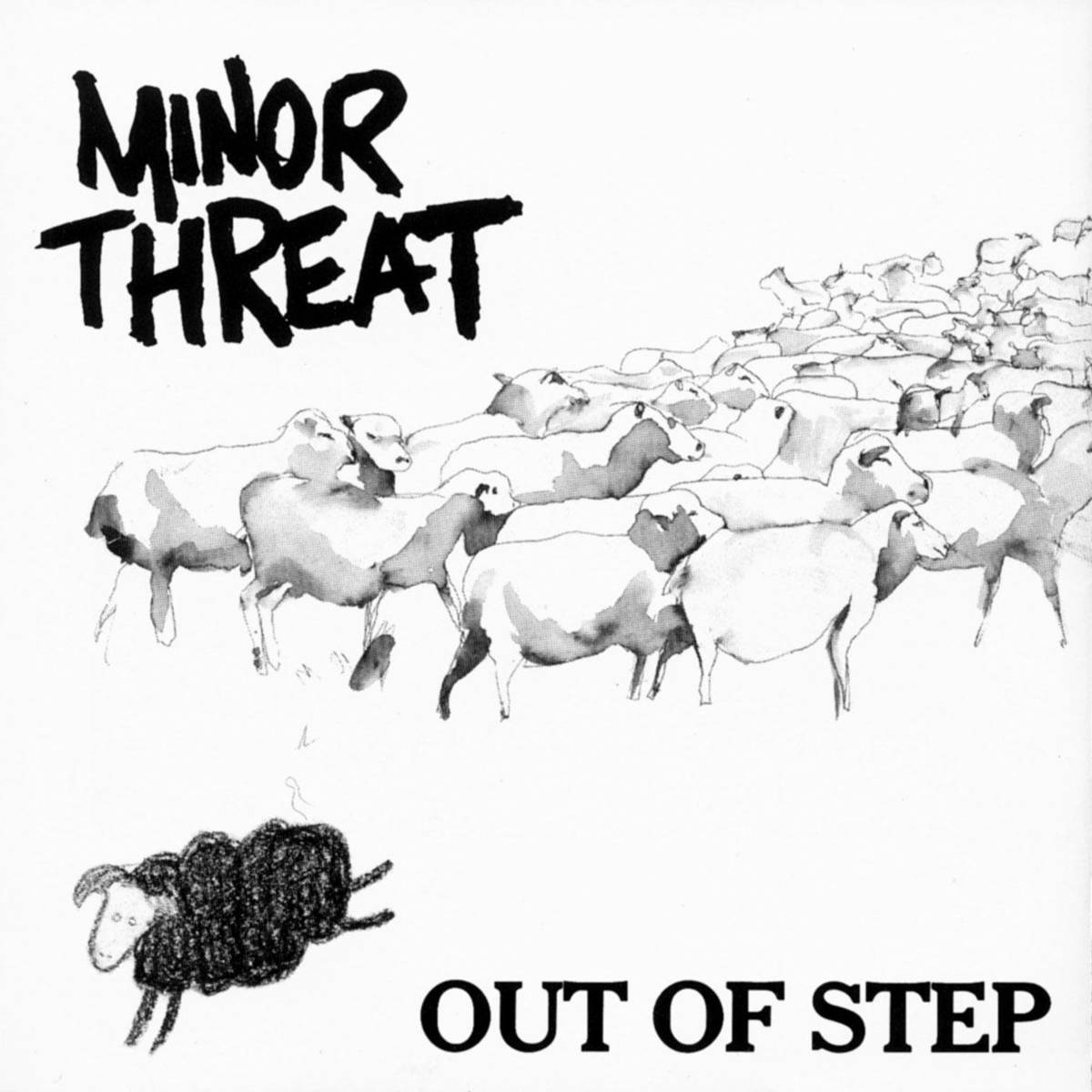 Out Of Step - Minor Threat - Poster | Canvas Wall Art Print