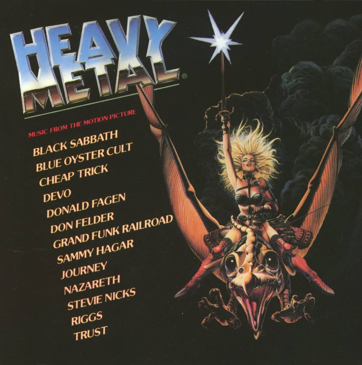 Heavy Metal Soundtrack - Various Artists - Poster | Canvas Wall Art Print