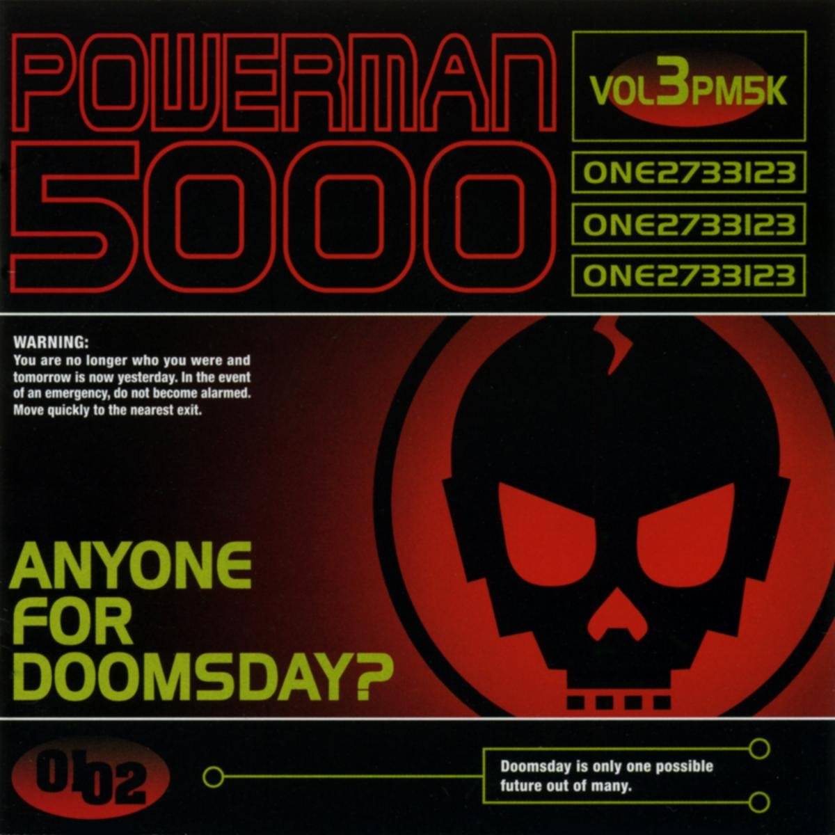 Anyone For Doomsday? - Powerman 5000 - Poster | Canvas Wall Art Print