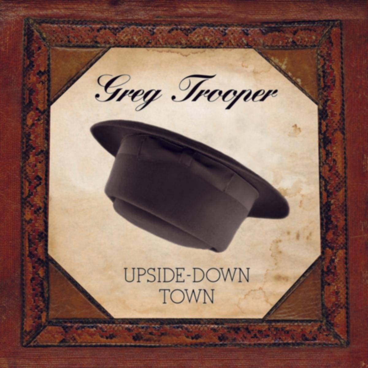 Upside-Down Town - Greg Trooper - Poster | Canvas Wall Art Print