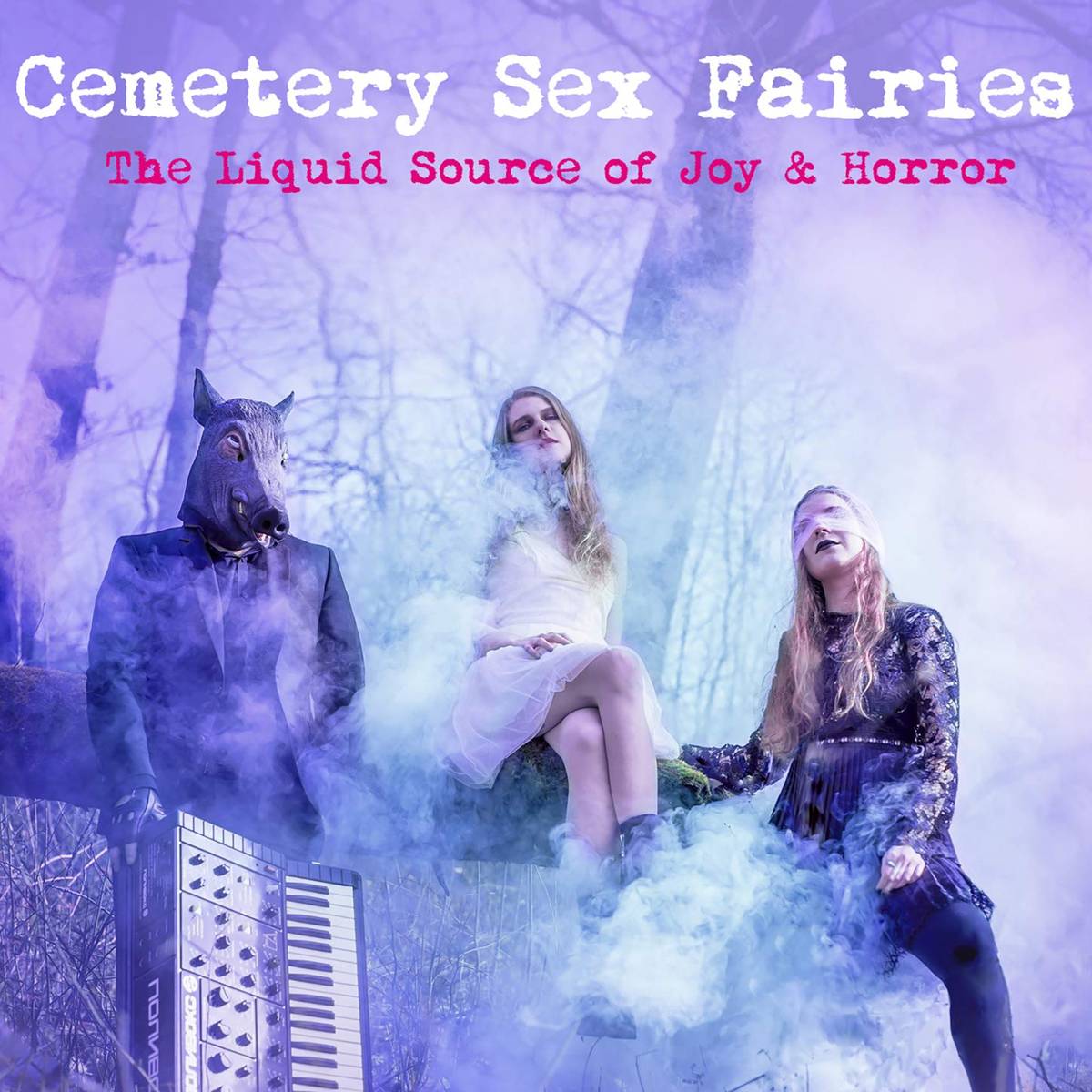 The Liquid Source Of Joy &amp;Amp; Horror - Cemetery Sex Fairies - Poster | Canvas Wall Art Print