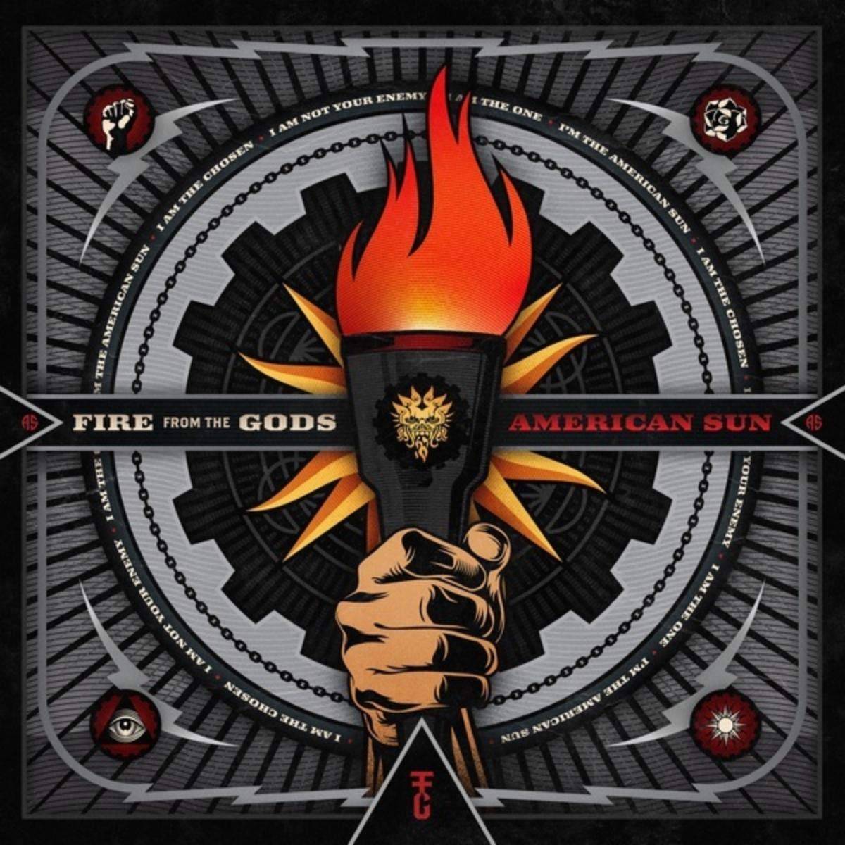 American Sun - Fire From The Gods - Poster | Canvas Wall Art Print