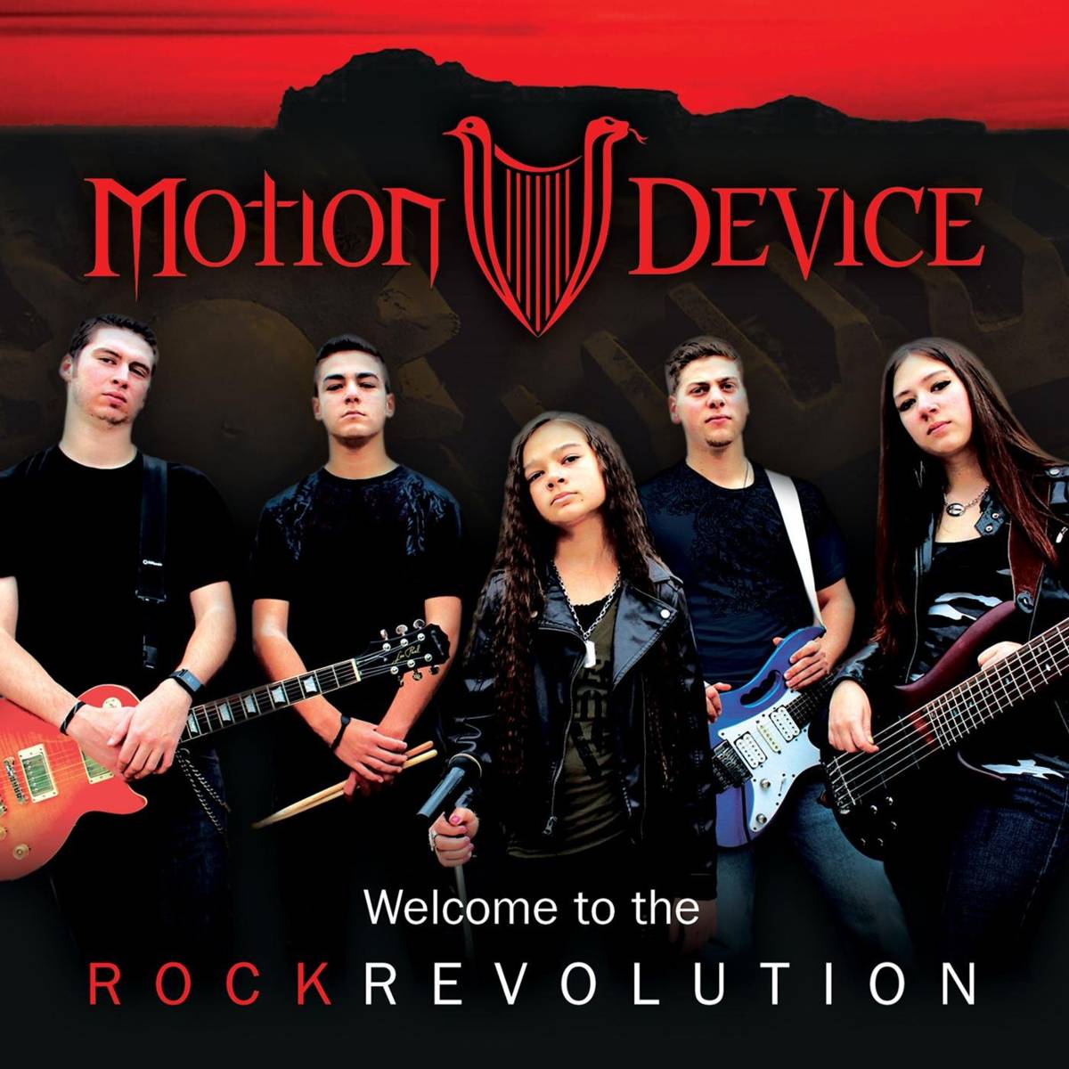 Welcome To The Rock Revolution - Motion Device - Poster | Canvas Wall Art Print