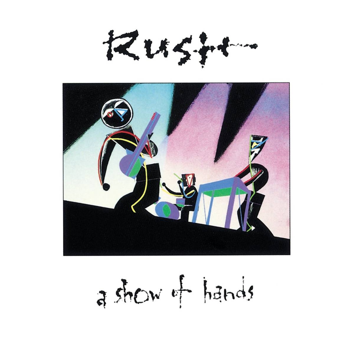 A Show Of Hands - Rush - Poster | Canvas Wall Art Print