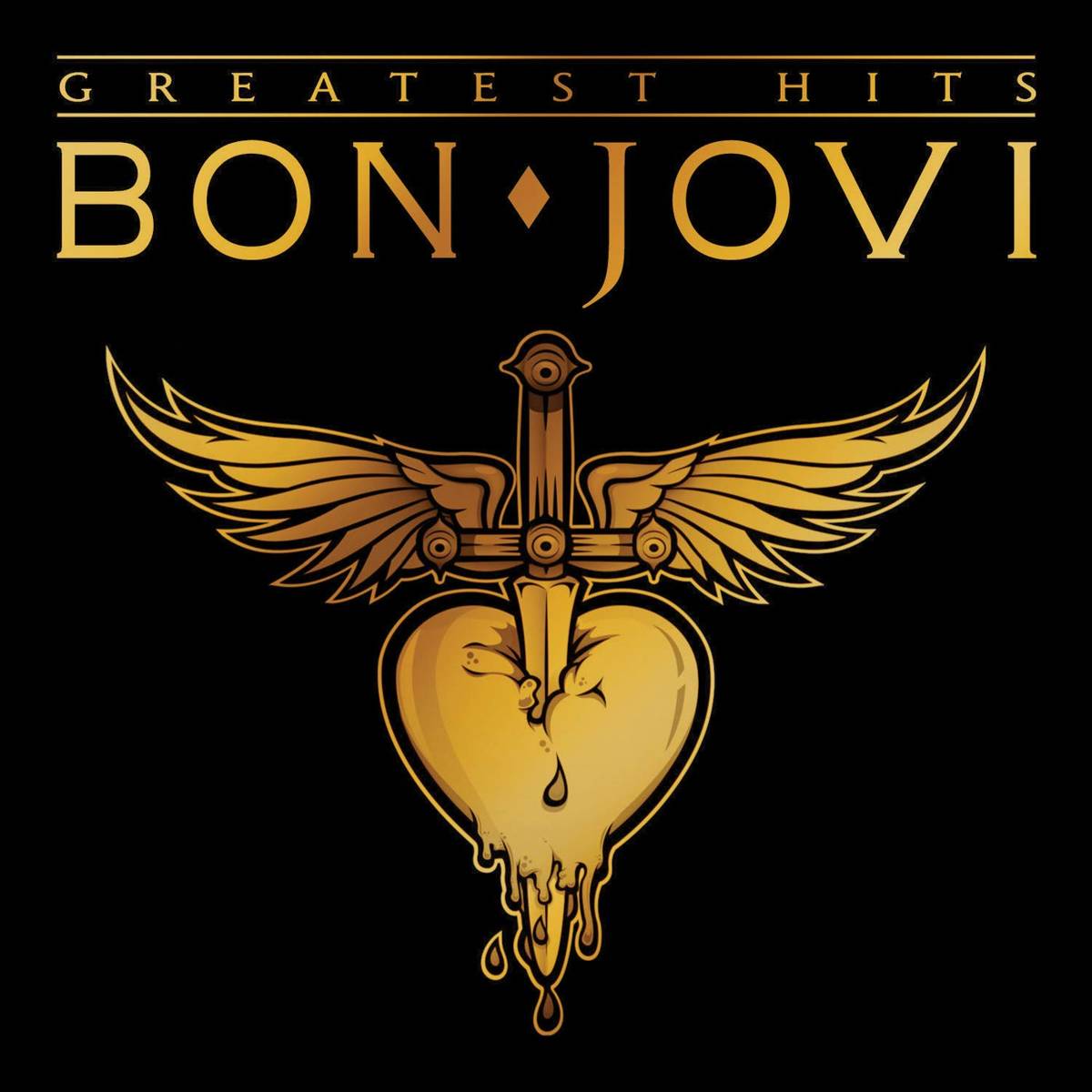 Bon Jovi Greatest Hits - Bon Jovi - Poster | Canvas Wall Art Print