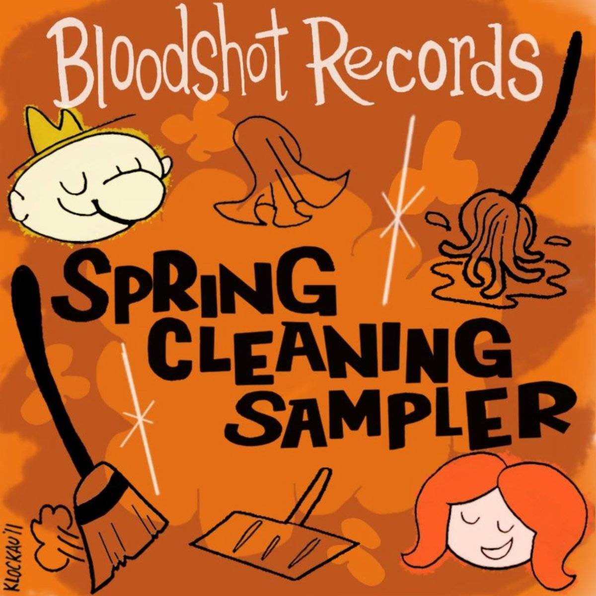 Bloodshot Records Spring Cleaning Sampler - Various Artists - Poster | Canvas Wall Art Print