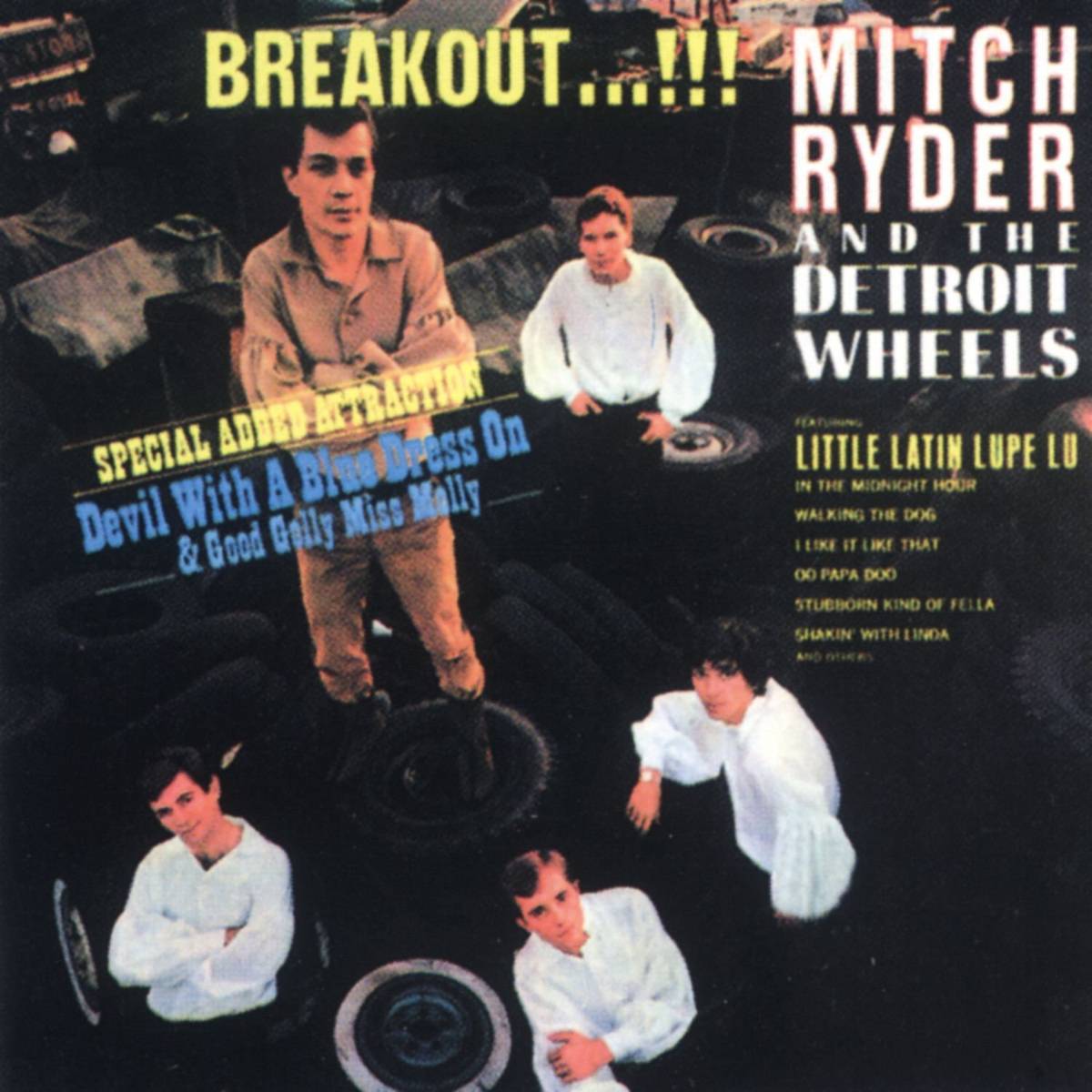 Breakout...!!! - Mitch Ryder And The Detroit Wheels - Poster | Canvas Wall Art Print