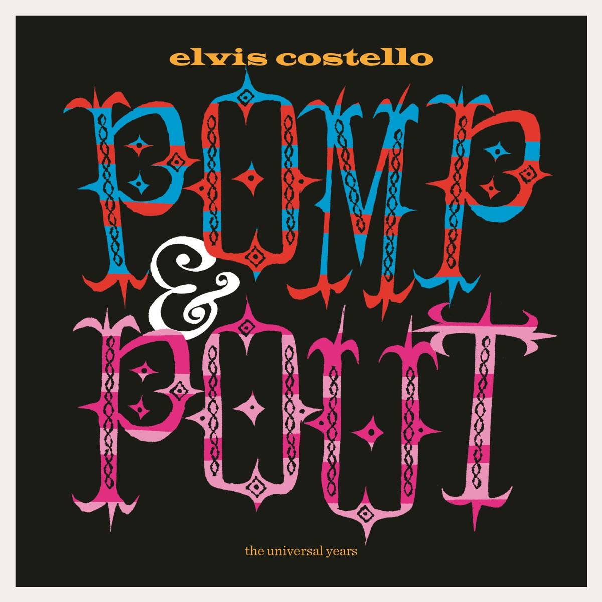 Pomp &amp;Amp; Pout - Elvis Costello - Poster | Canvas Wall Art Print