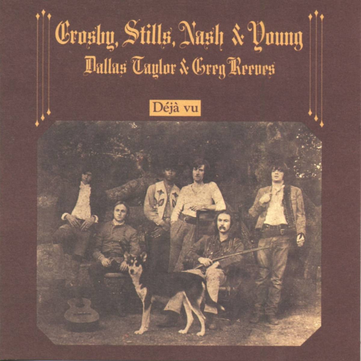 Deja Vu - Crosby, Stills, Nash &amp;Amp; Young - Poster | Canvas Wall Art Print