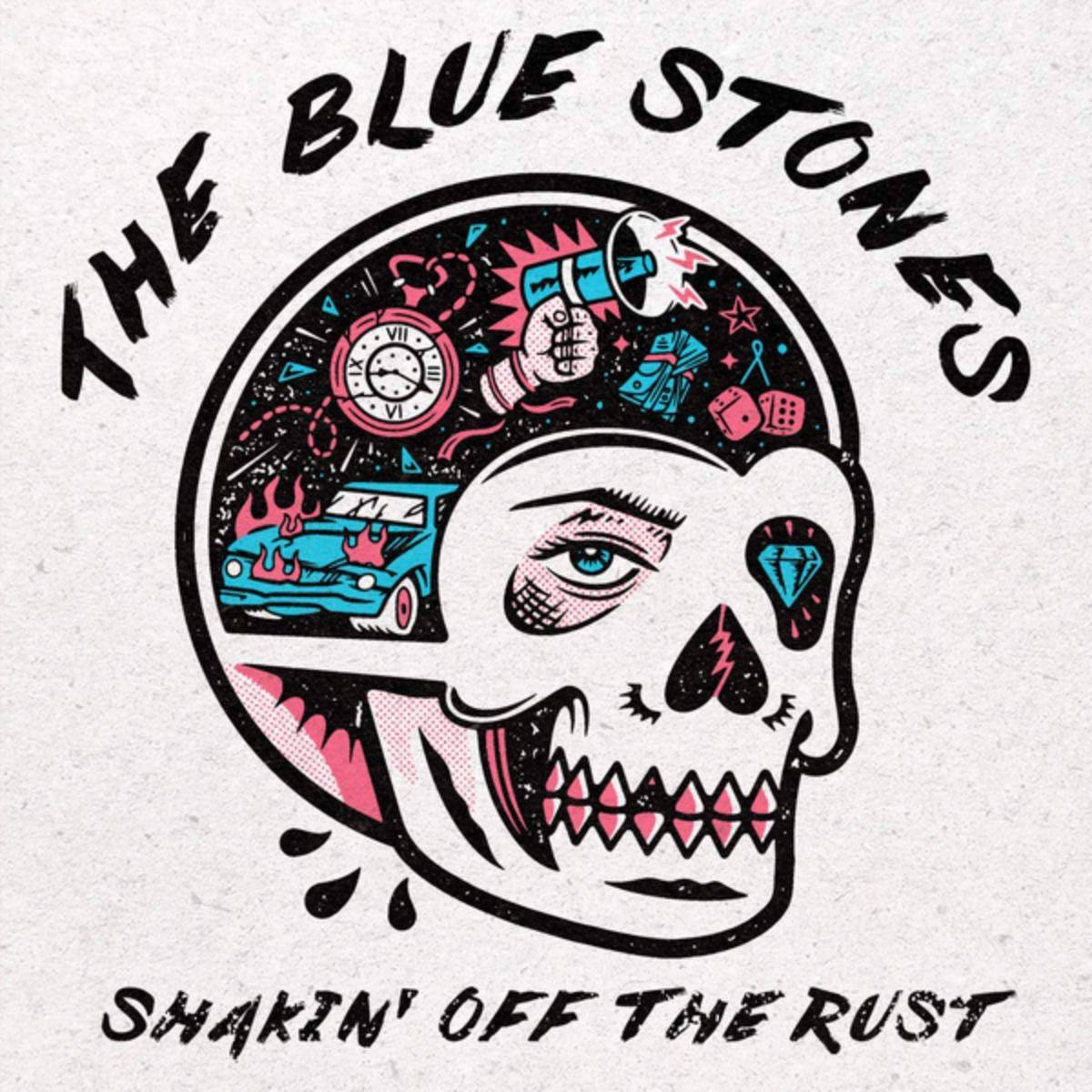Shakin' Off The Rust - The Blue Stones - Poster | Canvas Wall Art Print