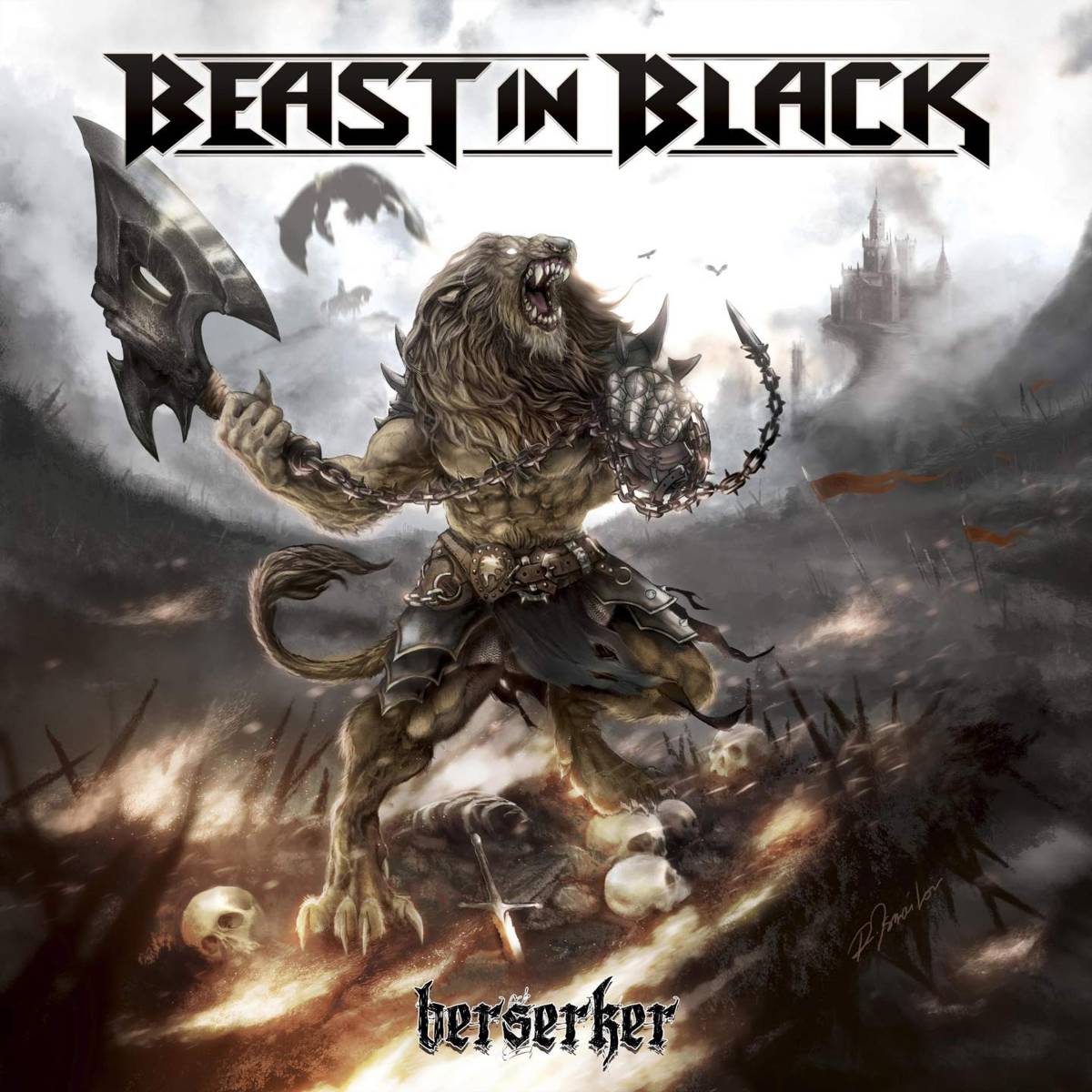 Berserker - Beast In Black - Poster | Canvas Wall Art Print