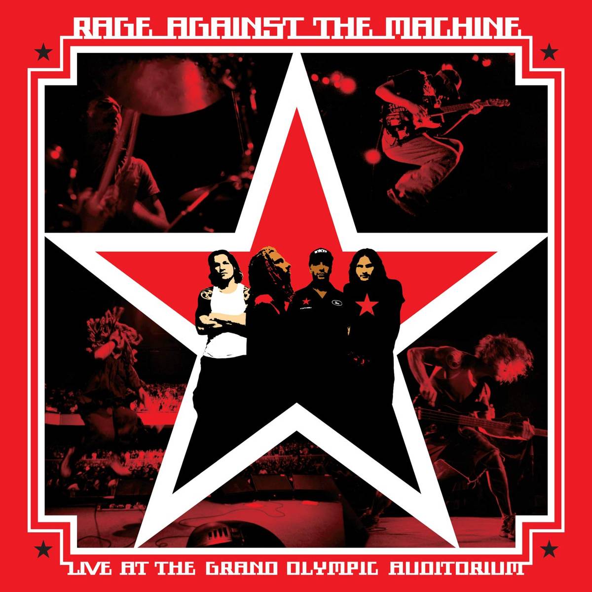 Live At The Grand Olympic Auditorium - Rage Against The Machine - Poster | Canvas Wall Art Print