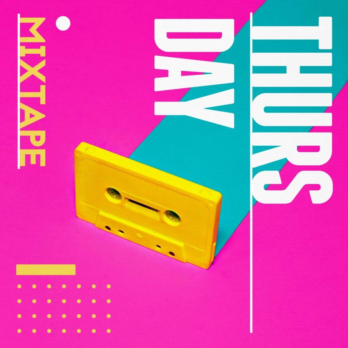 Thursday Mixtape - Various Artists - Poster | Canvas Wall Art Print