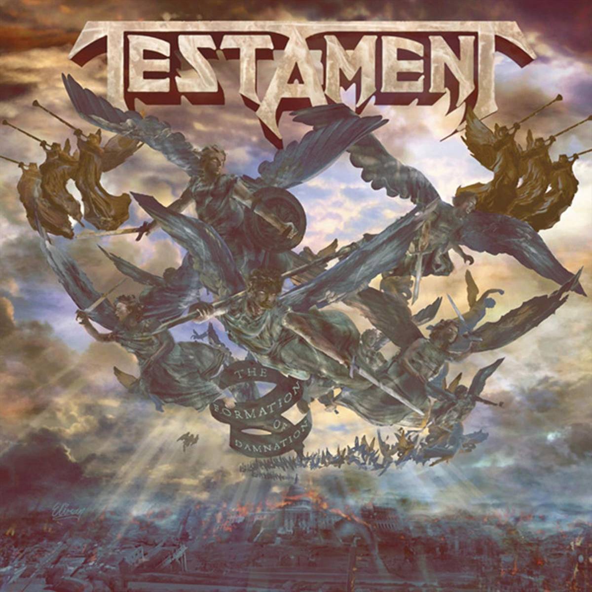 The Formation Of Damnation - Testament - Poster | Canvas Wall Art Print