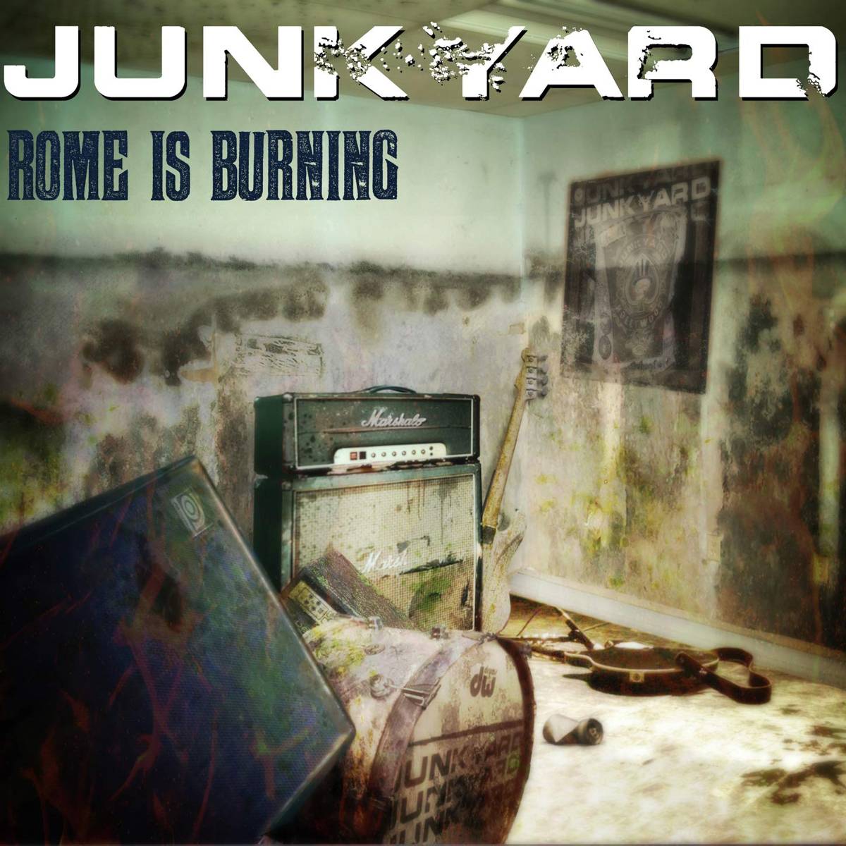 Rome Is Burning - Junkyard - Poster | Canvas Wall Art Print