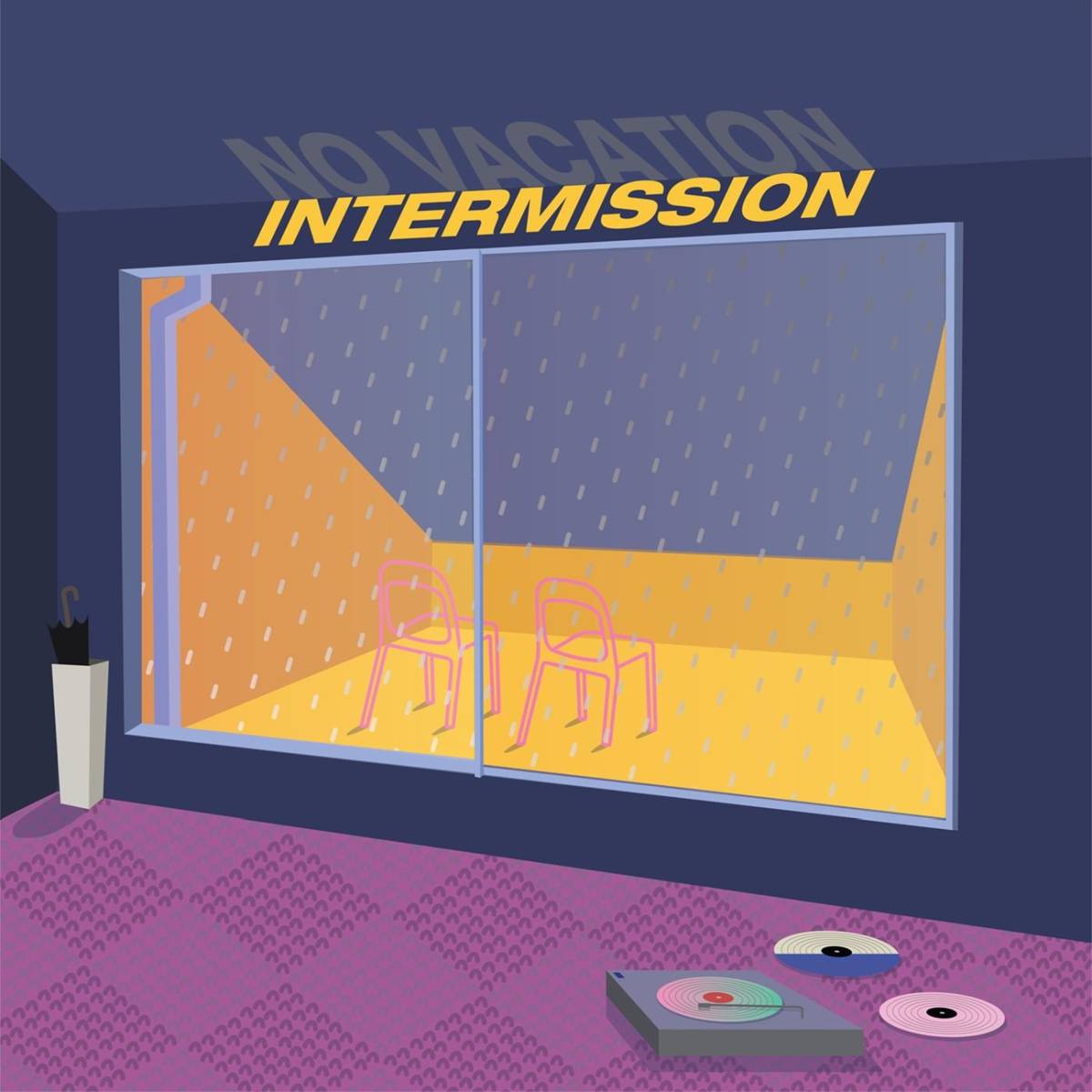 Intermission - No Vacation - Poster | Canvas Wall Art Print