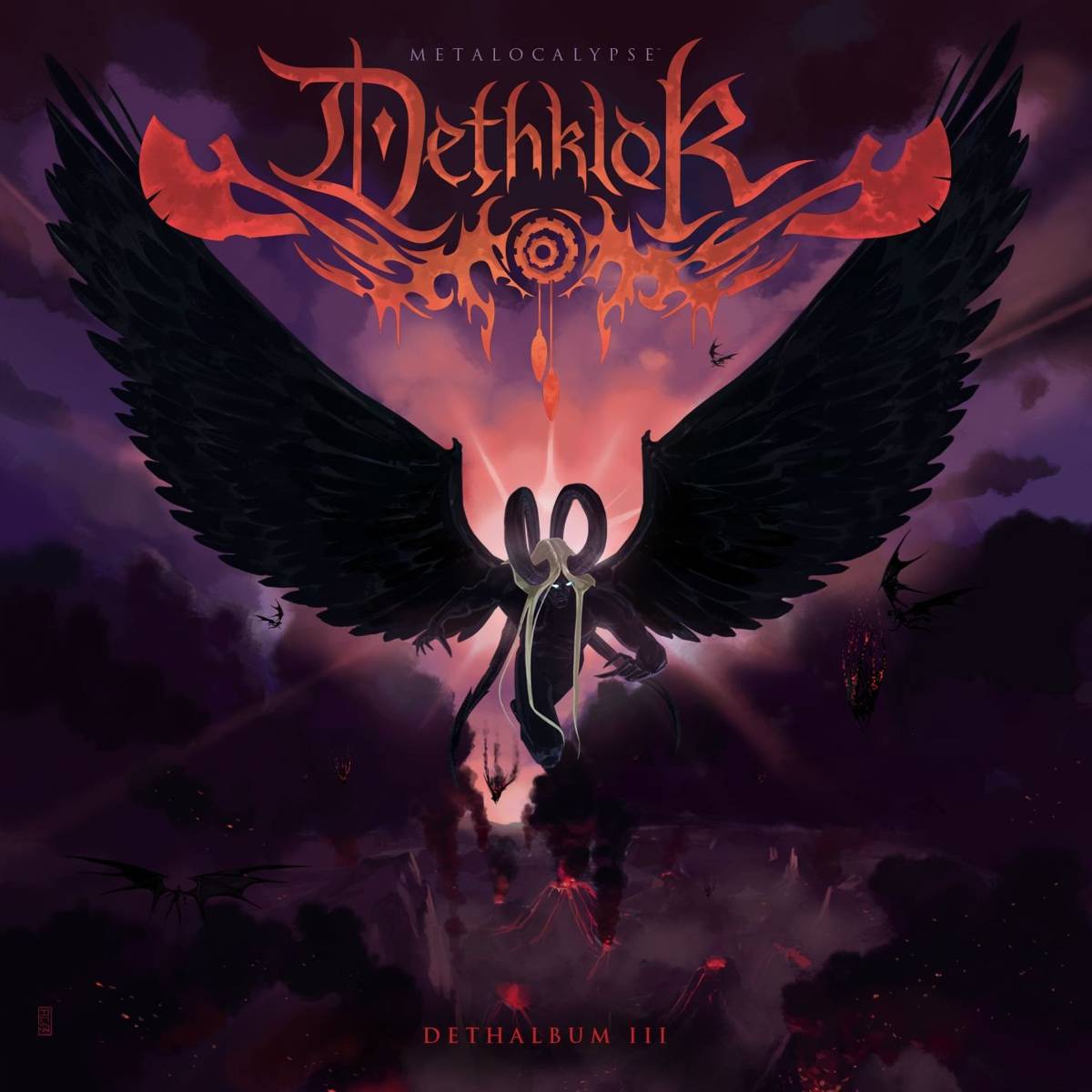 Dethalbum Iii - Metalocalypse: Dethklok - Poster | Canvas Wall Art Print