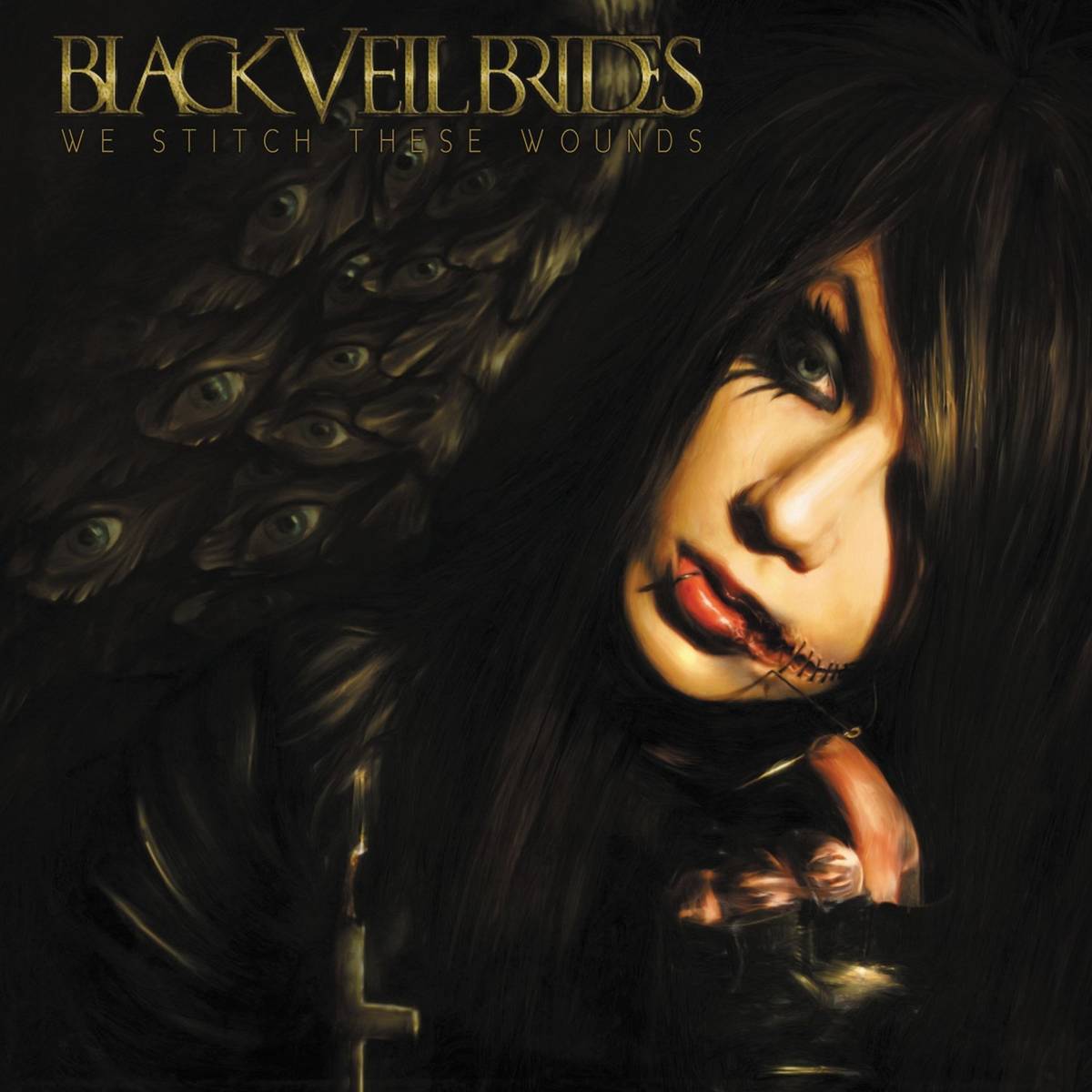 We Stitch These Wounds - Black Veil Brides - Poster | Canvas Wall Art Print