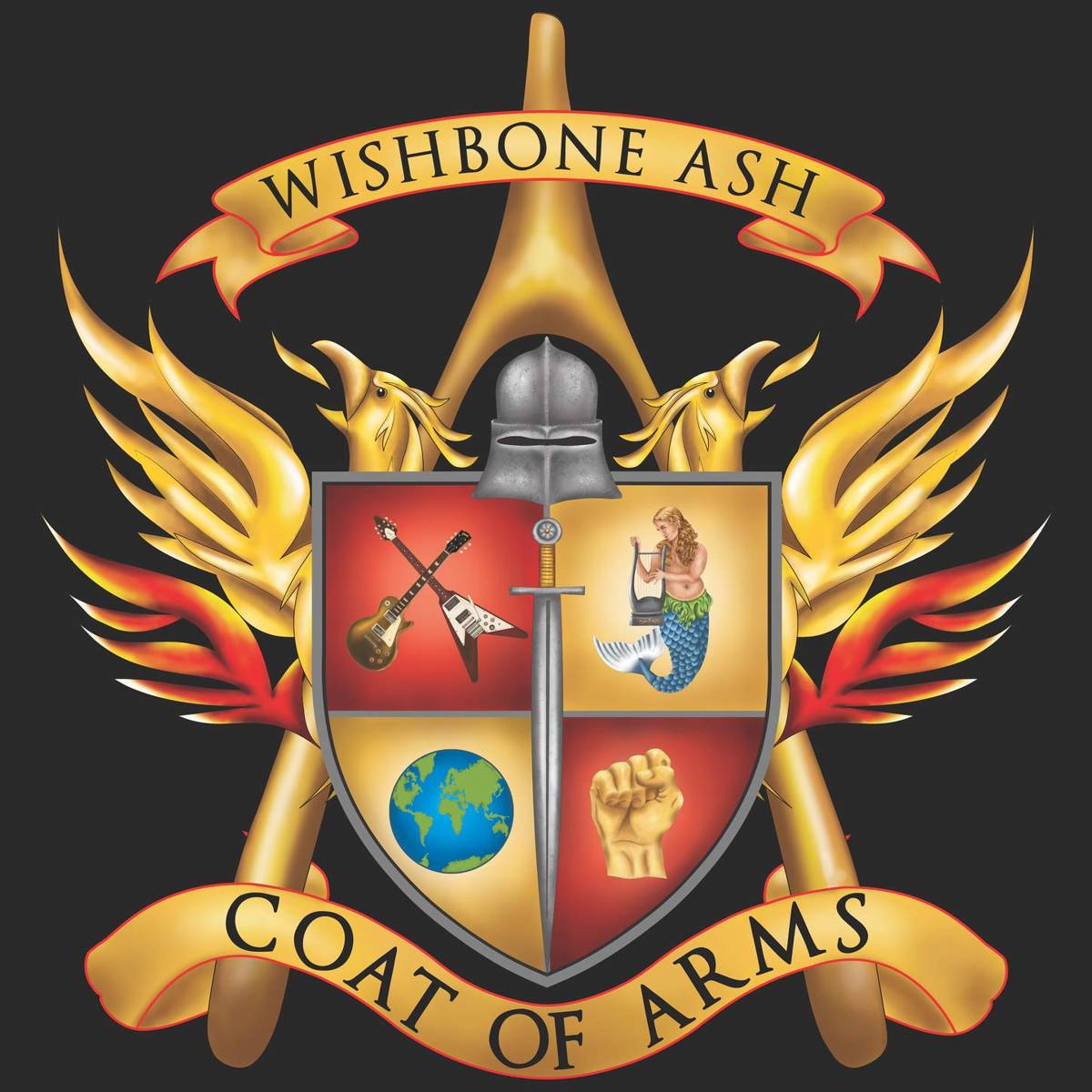 Coat Of Arms - Wishbone Ash - Poster | Canvas Wall Art Print