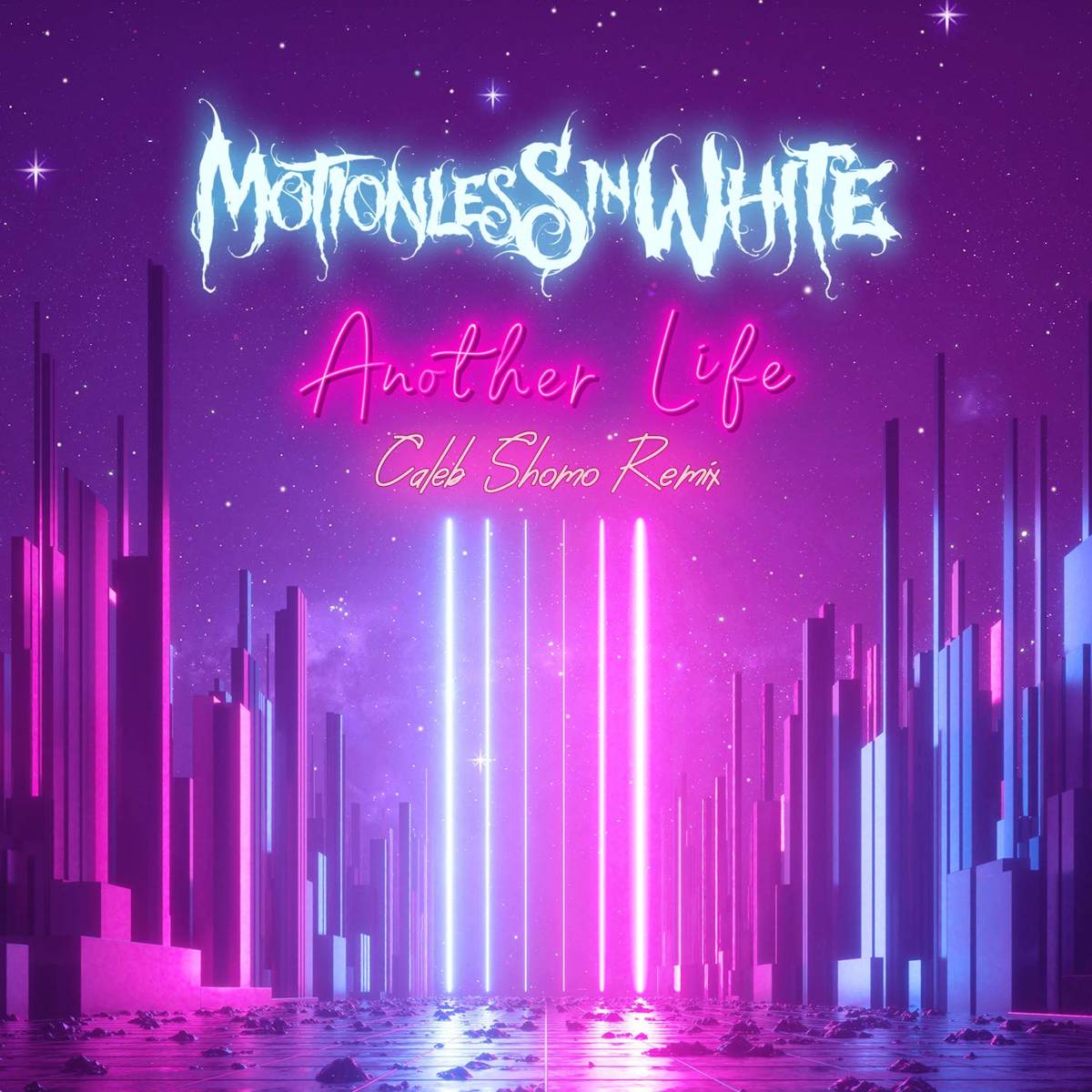 Another Life (Caleb Shomo Remix) - Motionless In White - Poster | Canvas Wall Art Print
