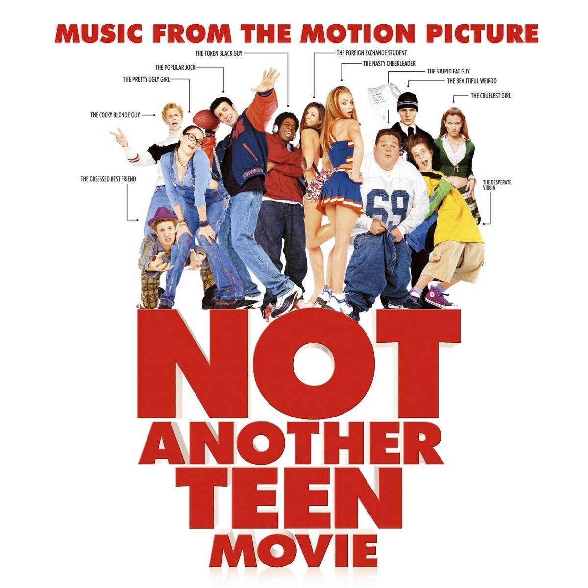 Music From The Motion Picture Not Another Teen Movie - Various Artists - Poster | Canvas Wall Art Print