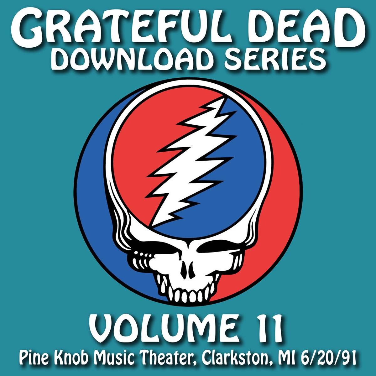 Download Series Vol. 11: Pine Knob Music Theater, Clarkston, Mi 6/20/91 (Live) - The Grateful Dead - Poster | Canvas Wall Art Print